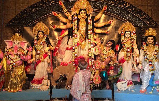 celebrate Durga Puja