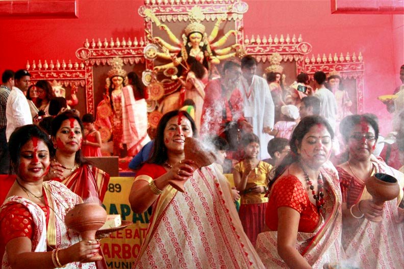 Rituals performed before the Durga Puja: