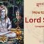 How to Please Lord Shiva